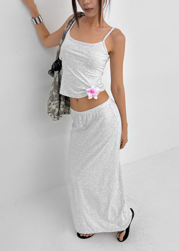 [MADE] Babishell Modal Banding Long Skirt