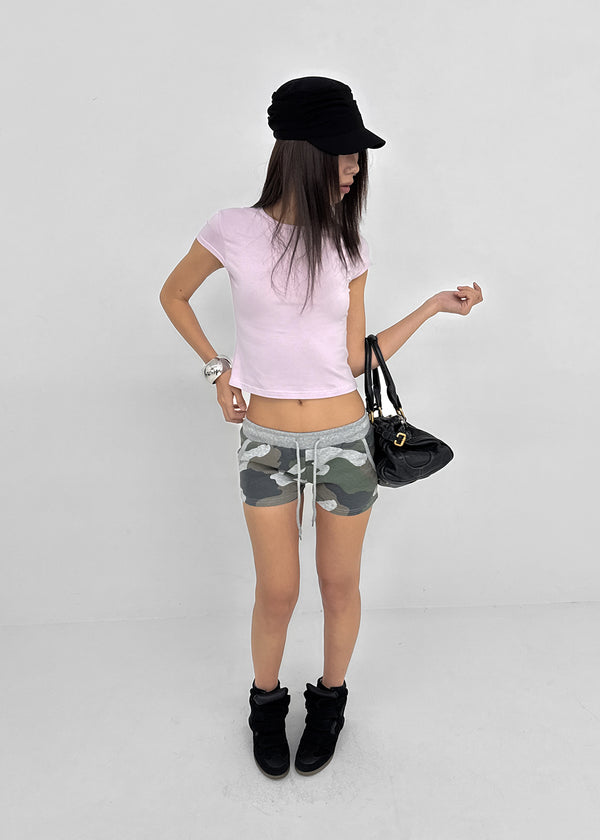 [MADE] Babishell Modal Cap Sleeve Short Sleeve Top