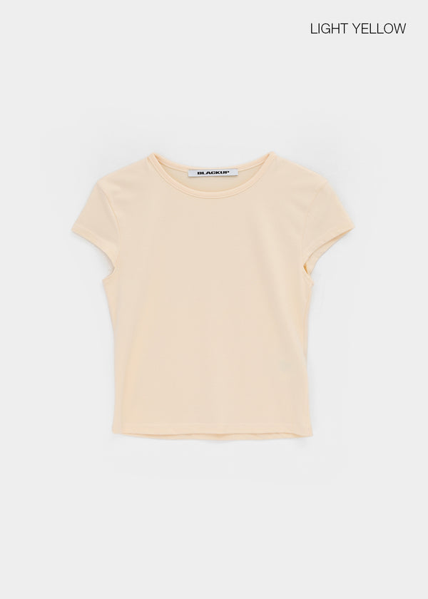 [MADE] Babishell Modal Cap Sleeve Short Sleeve Top