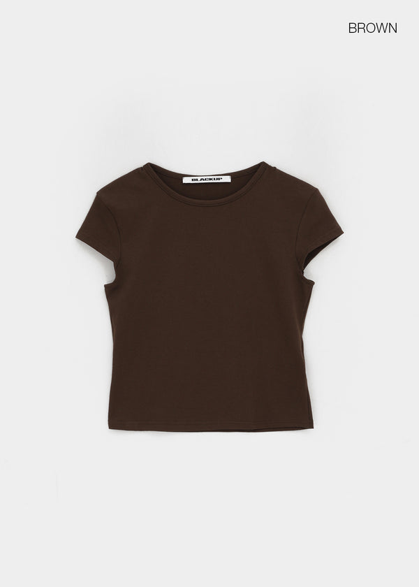 [MADE] Babishell Modal Cap Sleeve Short Sleeve Top