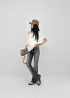 Caroling Bootcut Denim Pants