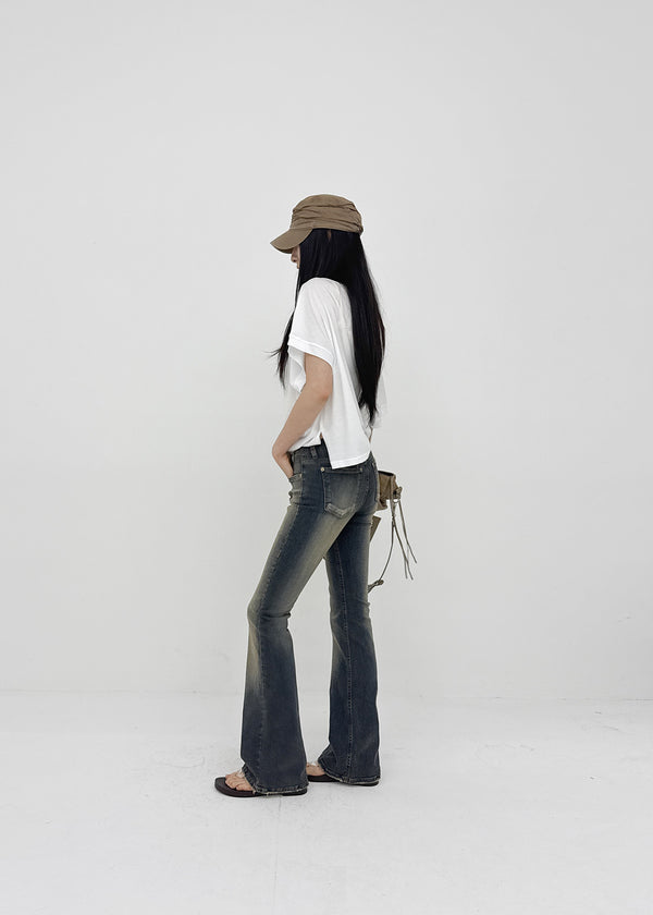 Caroling Bootcut Denim Pants