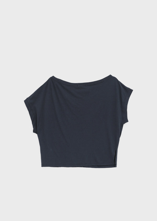 Rompu Loose Fit Off-shoulder Short Sleeve Tee