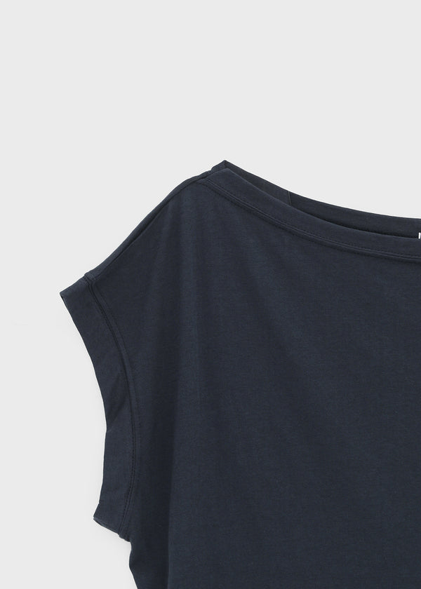Rompu Loose Fit Off-shoulder Short Sleeve Tee