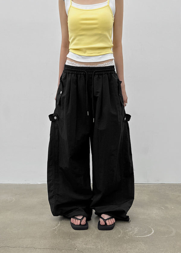 [MADE] Kozelda Nylon Adjuster Banding Pants