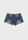 Mountain Low-waist Denim Shorts