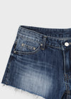 Mountain Low-waist Denim Shorts