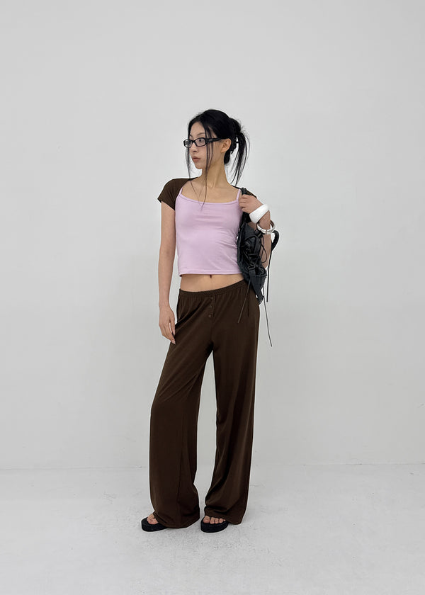 [MADE] Babishell Modal Wide Banding Pants