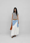 Calmot Banding Cancan Long Skirt