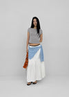 Calmot Banding Cancan Long Skirt