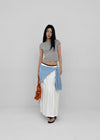 Calmot Banding Cancan Long Skirt