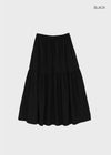 Calmot Banding Cancan Long Skirt