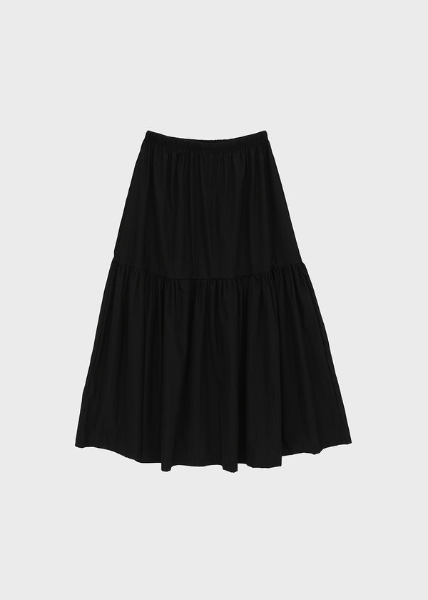 Calmot Banding Cancan Long Skirt
