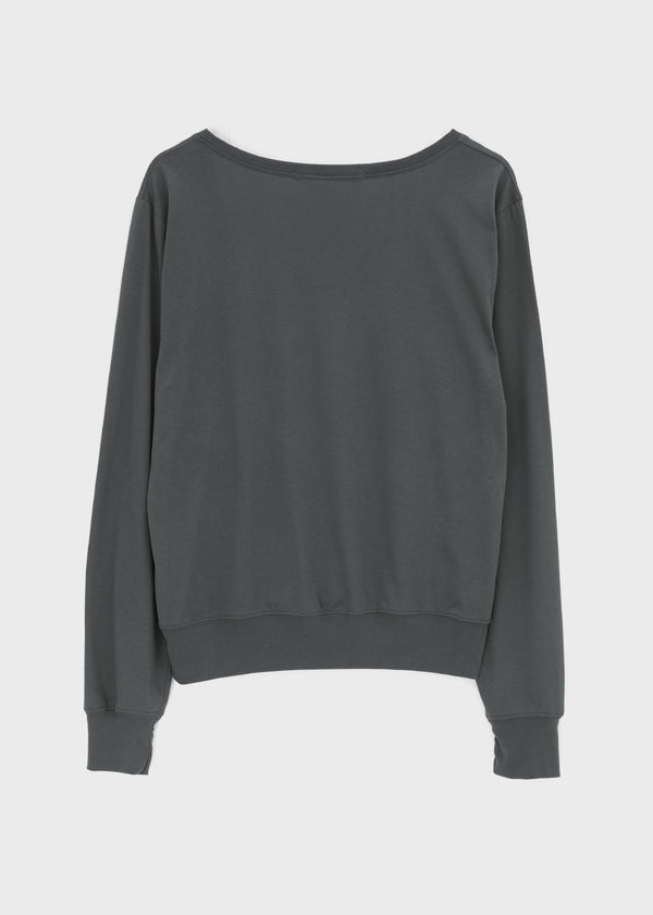 [MADE] Ronis Deep V-neck Summer Cotton Long Sleeve Tee