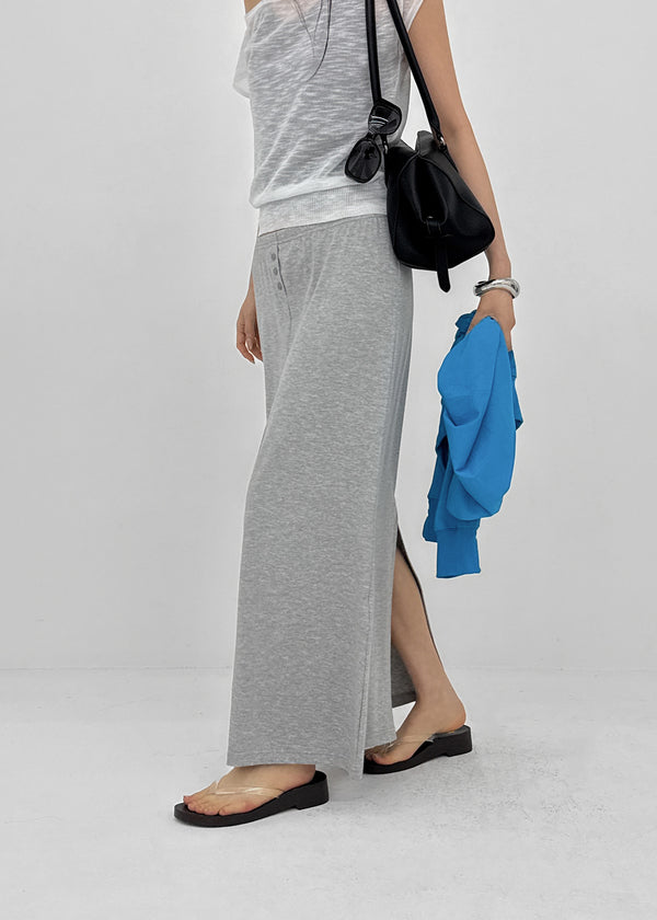 [MADE] Babishell Modal Banding Long Skirt