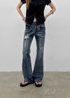 Fithol Low-waist Bootcut Denim Pants