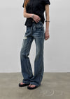 Fithol Low-waist Bootcut Denim Pants