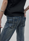 Fithol Low-waist Bootcut Denim Pants