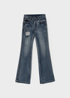 Fithol Low-waist Bootcut Denim Pants