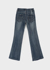 Fithol Low-waist Bootcut Denim Pants