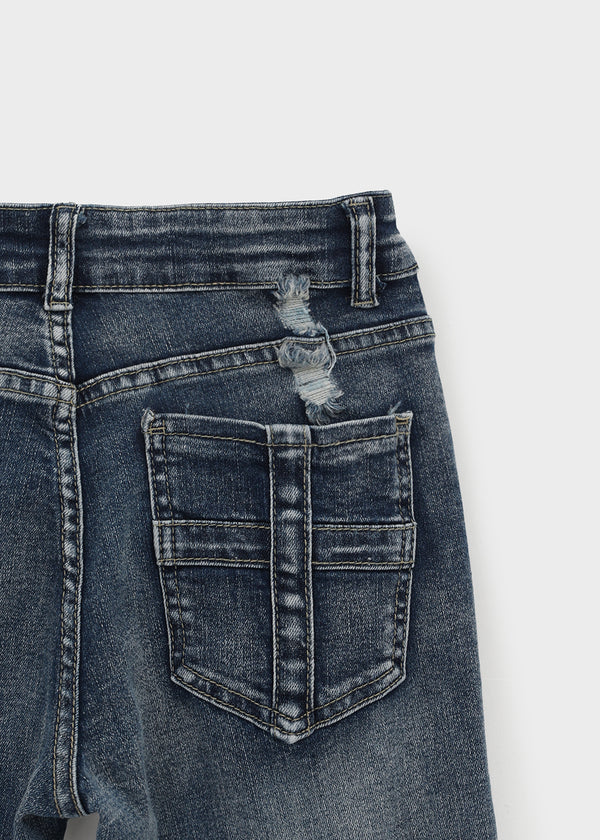 Fithol Low-waist Bootcut Denim Pants