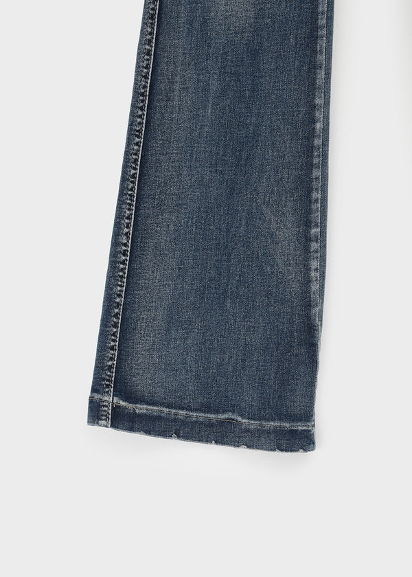 Fithol Low-waist Bootcut Denim Pants