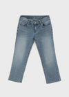[MADE] Seron Low-waisted Capri Denim Pants