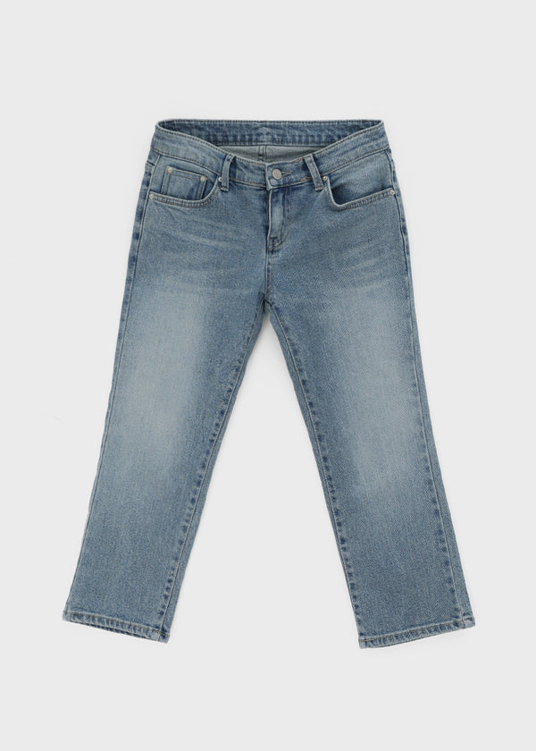 [MADE] Seron Low-waisted Capri Denim Pants