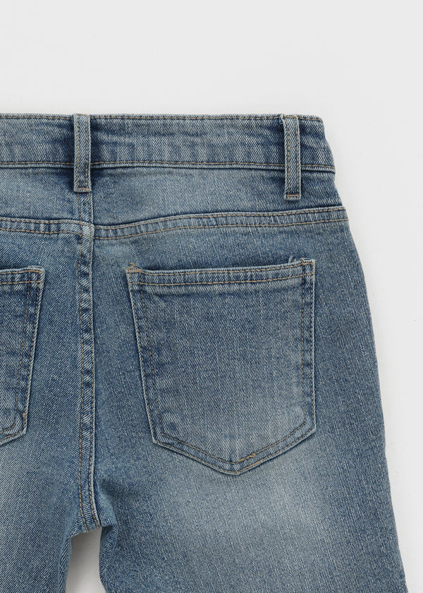 [MADE] Seron Low-waisted Capri Denim Pants