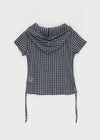 [MADE] Penco Check String Hooded Shirt