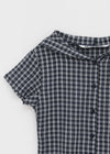[MADE] Penco Check String Hooded Shirt