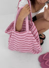 Surinti Striped Towel Shoulder Bag