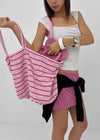 Surinti Striped Towel Shoulder Bag