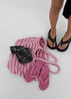 Surinti Striped Towel Shoulder Bag