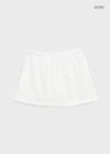 Warons Banding Skirt Pants