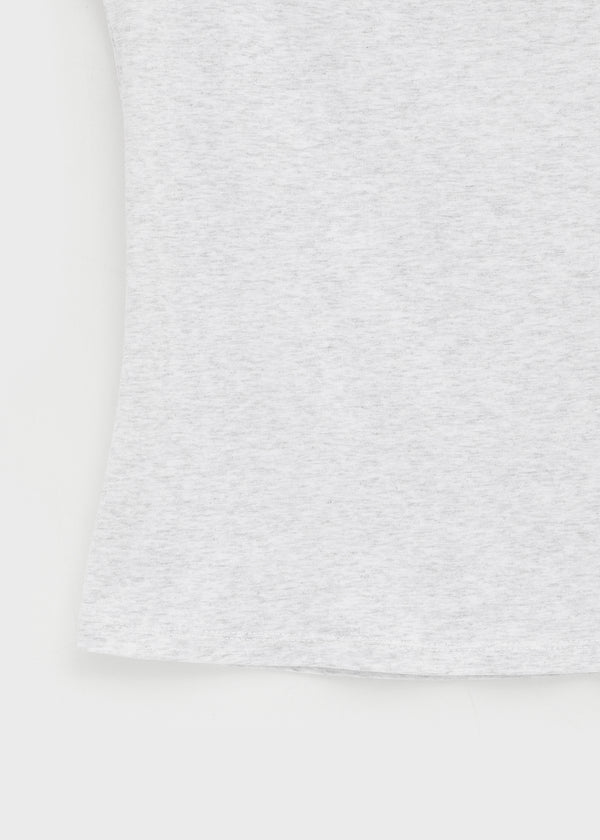 [MADE] Daychi Square Neck Cap Sleeve Short Sleeve Top