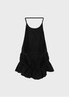 Camlong Halterneck Frill Sleeveless Blouse