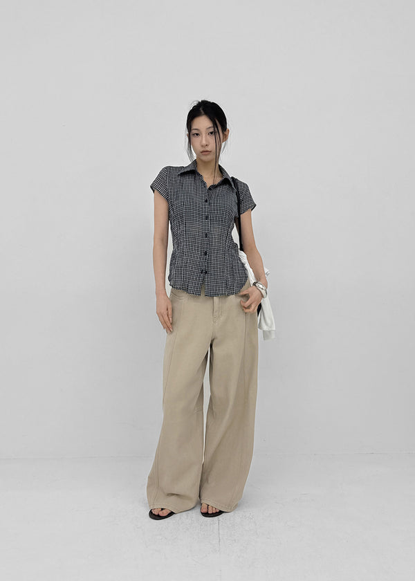 Summering Summer Check Short Sleeve Shirt