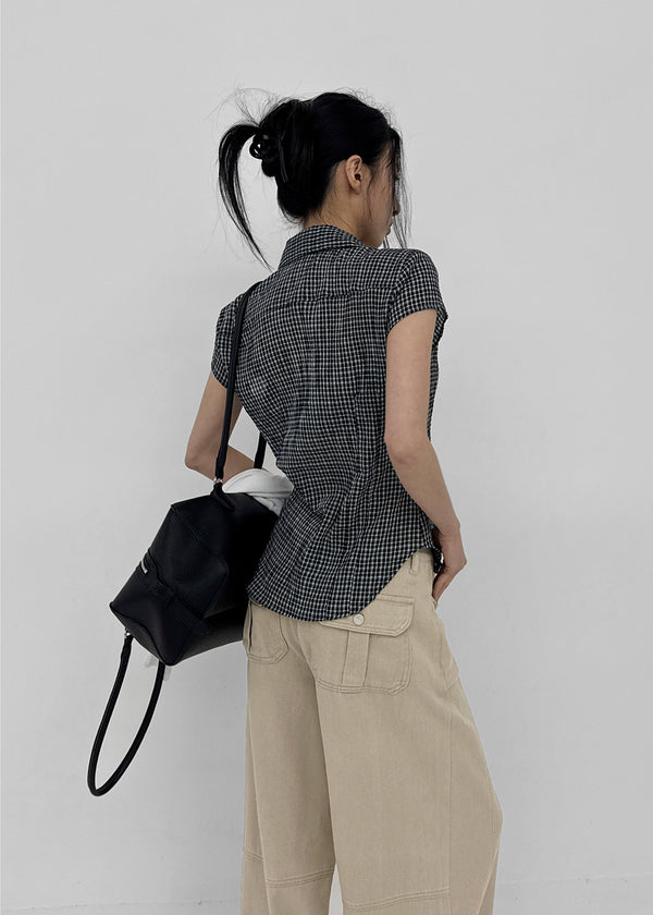 Summering Summer Check Short Sleeve Shirt