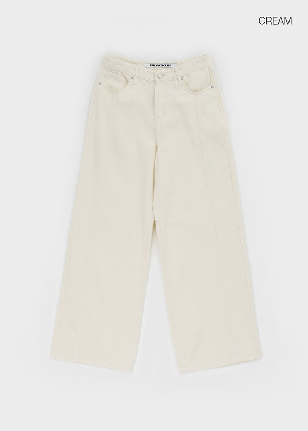 [MADE] Rolly Back-Pocket Summer Wide Cotton Pants