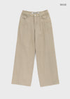 [MADE] Rolly Back-Pocket Summer Wide Cotton Pants