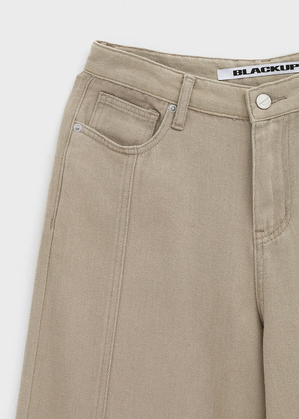 [MADE] Rolly Back-Pocket Summer Wide Cotton Pants