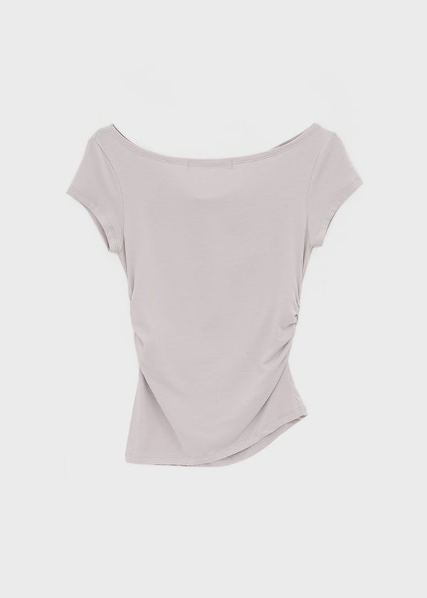 [MADE] Haller Drape Short Sleeve Top