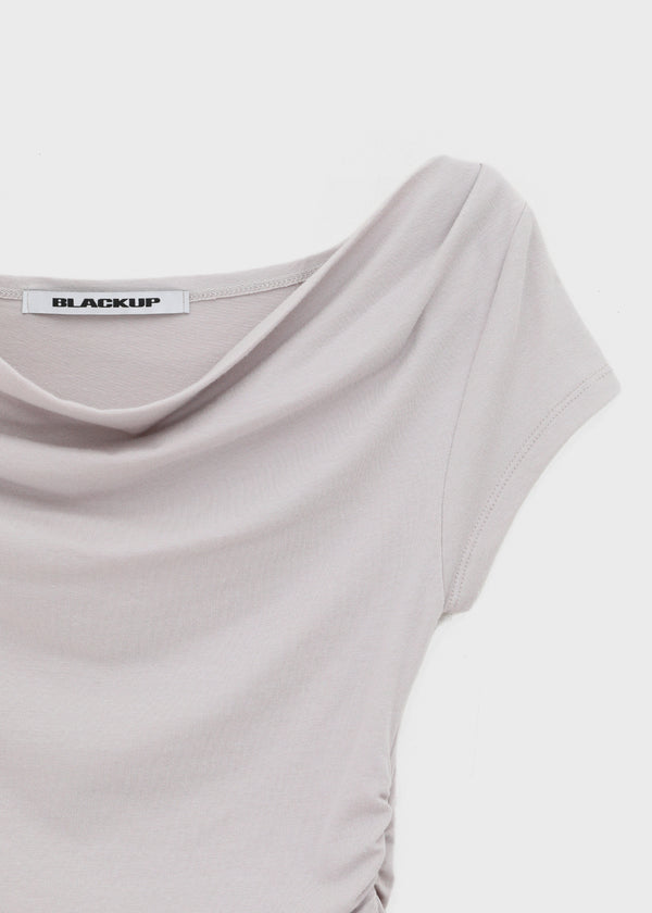 [MADE] Haller Drape Short Sleeve Top