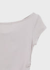 [MADE] Haller Drape Short Sleeve Top