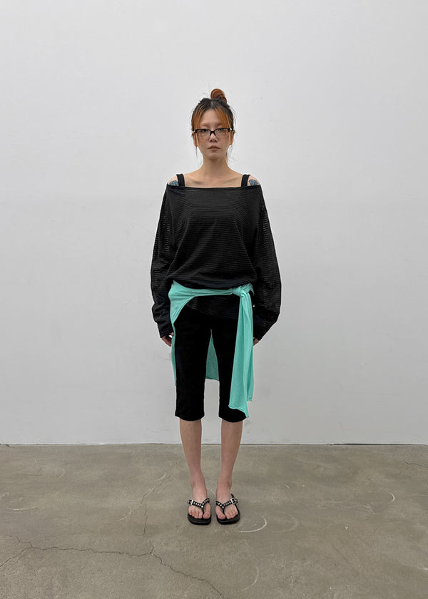 Titaly Cotton Capri Pants