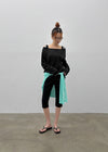 Titaly Cotton Capri Pants
