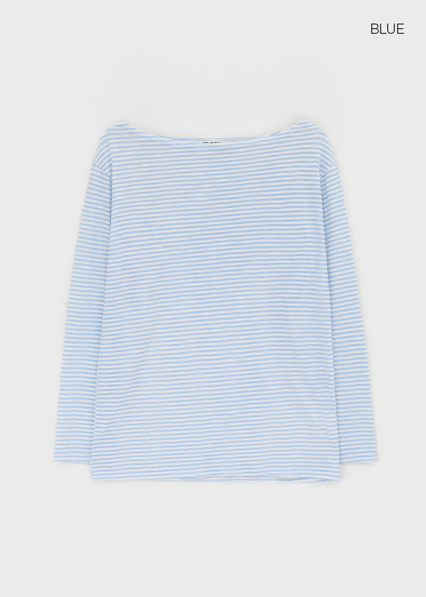[MADE] Cardmu Summer Stripe Long-Sleeve Tee