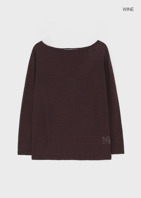 [MADE] Cardmu Summer Stripe Long-Sleeve Tee