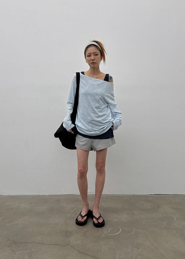 [MADE] Cardmu Summer Stripe Long-Sleeve Tee
